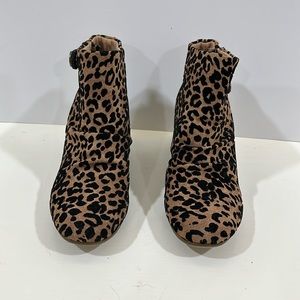 Blowfish booties cheetah print